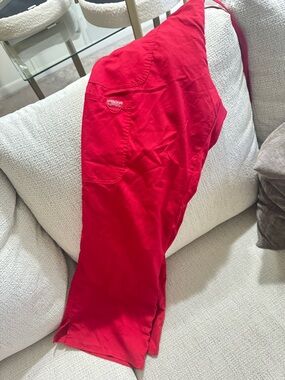 Cherokee Women's Red Scrub Pants - Classic Workwear